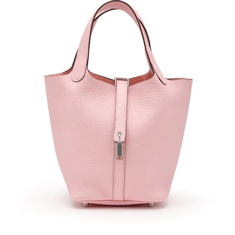 hermes rose sakura clemence|rose sakura bags for sale.